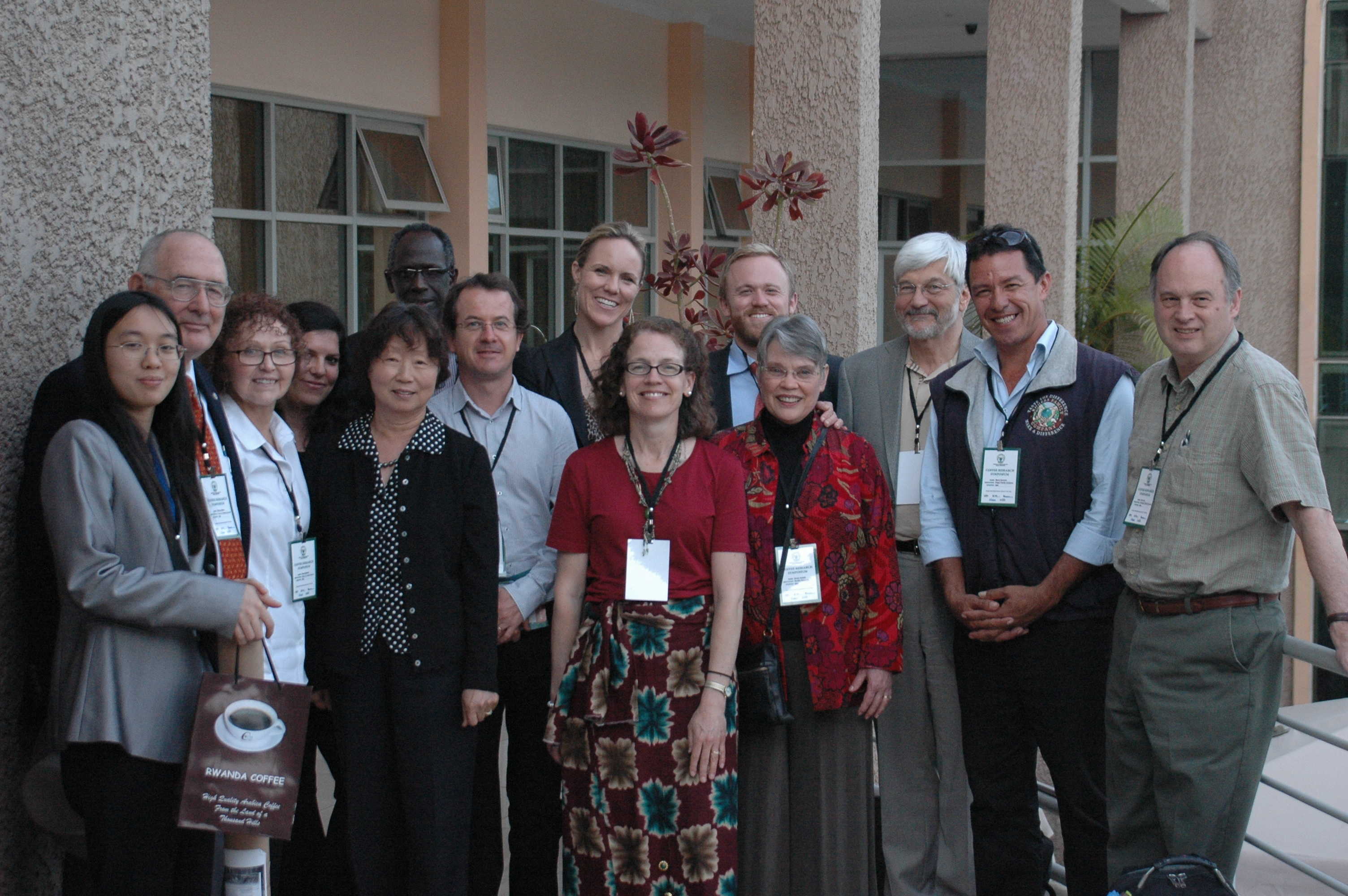 The LINK team from Cup of Excellence, ICIPE,  Michigan State University, Rogers Family Coffee, Seattle University, University of Rwanda, UC-Riverside, UW-Bothell, and GKI.